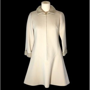 Vintage 60’s Persian lamb wool coat dress